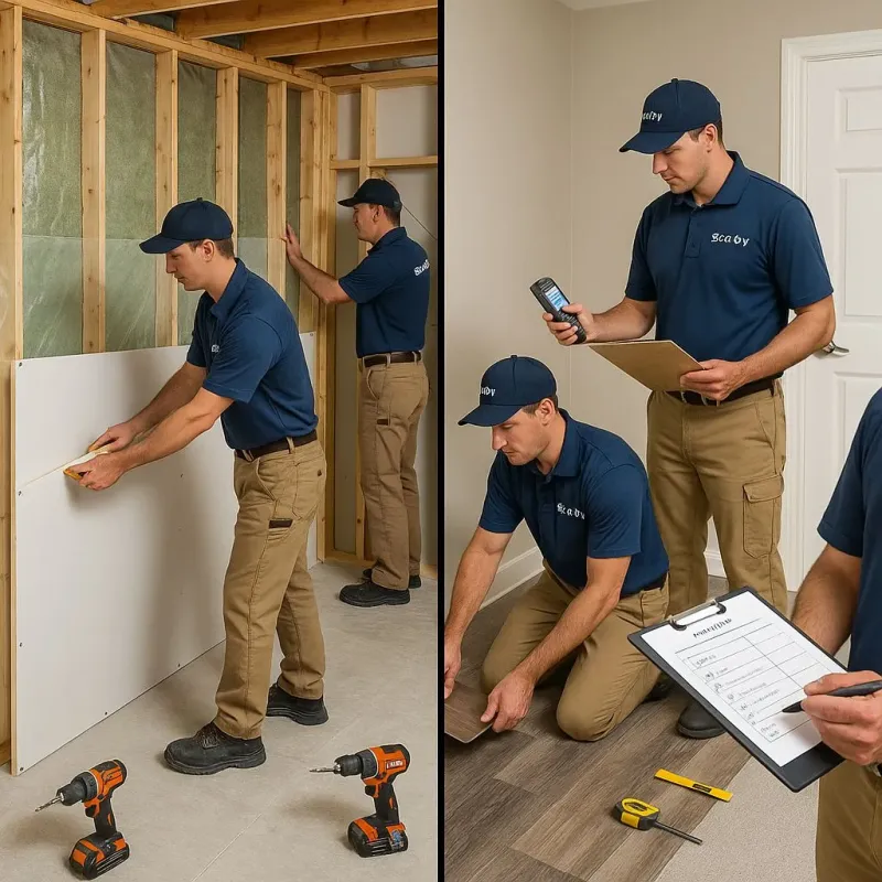 Repairs and Reconstruction process in Hoopers Creek, NC
