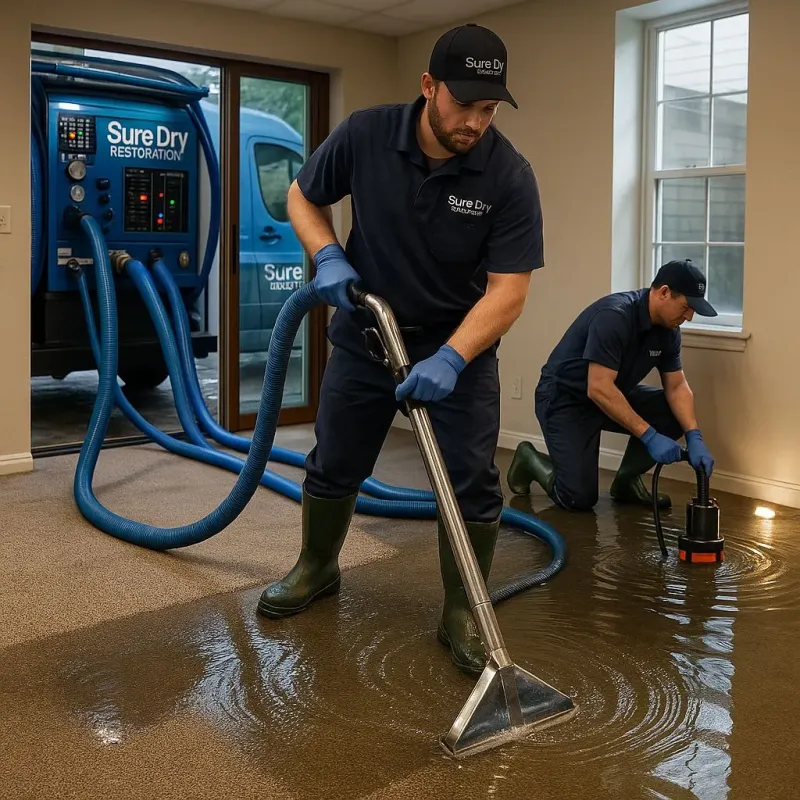 Water Extraction and Removal process in Hoopers Creek, NC